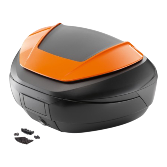 KTM TOP CASE 48L Bedienungsanleitung