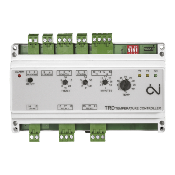 OJ Electronics TRD-3986 Anleitung