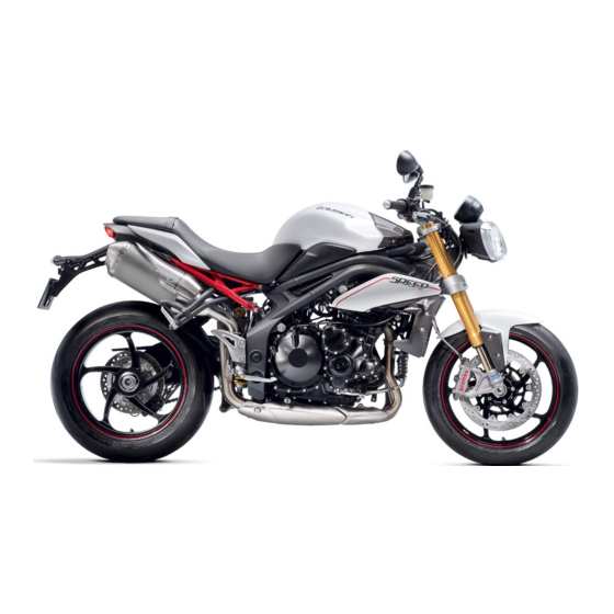 Triumph Speed Triple S Benutzerhandbuch