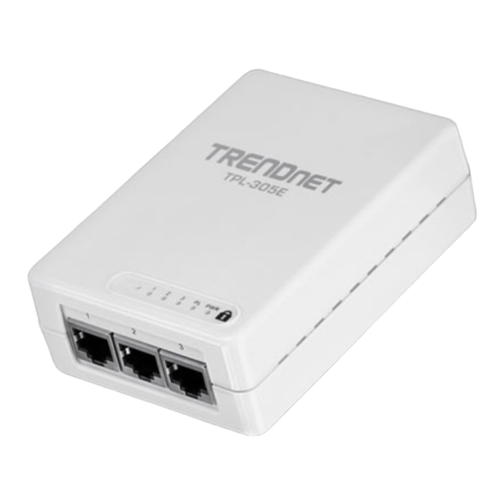 TRENDnet TPL-305E Anleitung