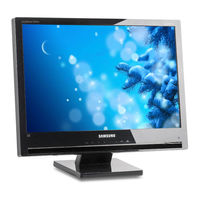 Samsung SyncMaster 225MW Bedienungsanleitung