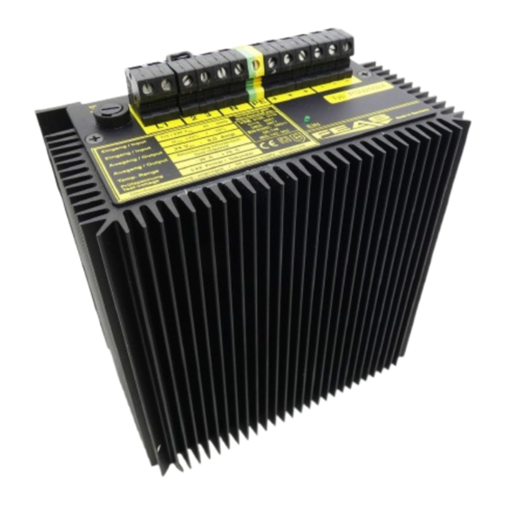Feas PSU 250 Betriebsanleitung