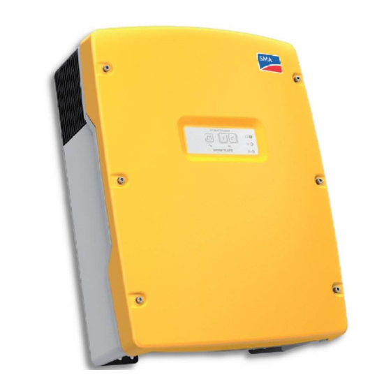 SMA Solar Technology SI6.0H-11 Installation - Schnelleinstieg