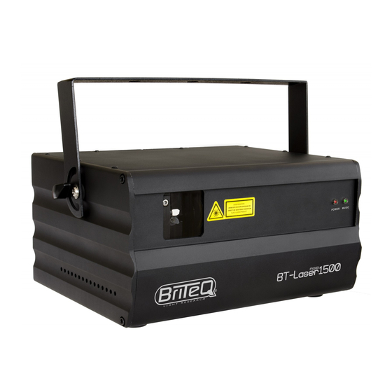 Briteq BT-Laser 1500 RGB Handbücher