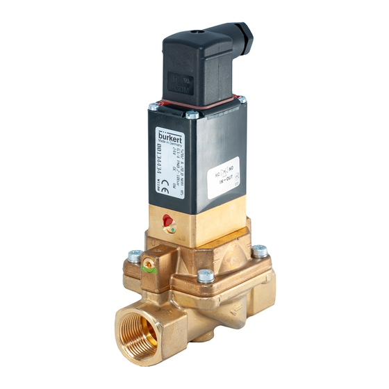 bürkert 5282 Bedienungsanleitung