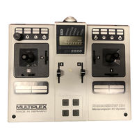 Multiplex COMMANDER mc Bedienungsanleitung