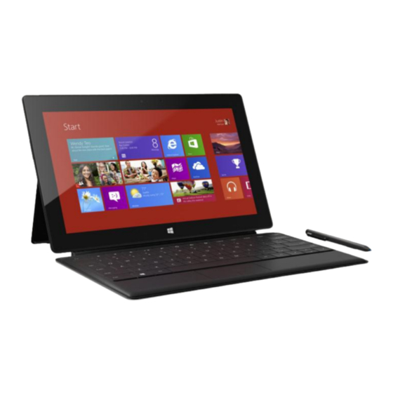Microsoft Surface Pro Benutzerhandbuch