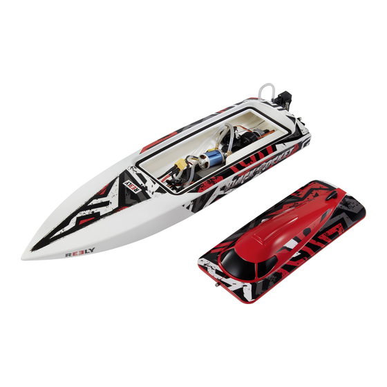 Reely Black Rocket X V2 Bedienungsanleitung