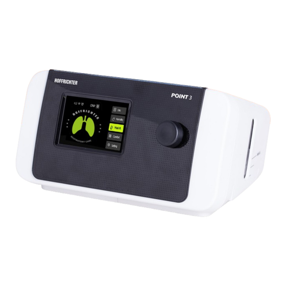 Hoffrichter POINT 3 CPAP Gebrauchsanleitung
