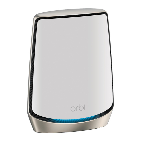 NETGEAR Orbi RBR860 Schnellstartanleitung