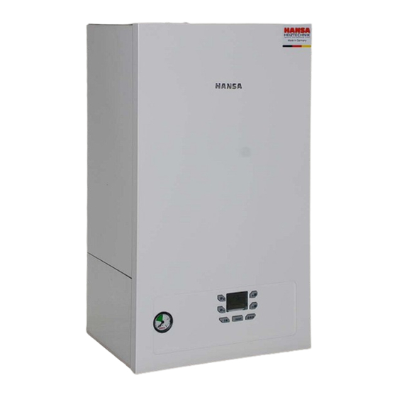 Hansa INOX 24/30 Bedienungsanleitung