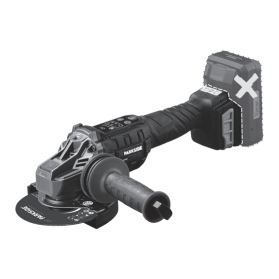 Parkside Performance PWSAP 20-Li F6 Originalbetriebsanleitung