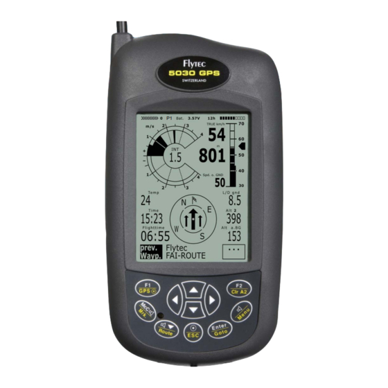 Flytec 5030-GPS Bedienungsanleitung