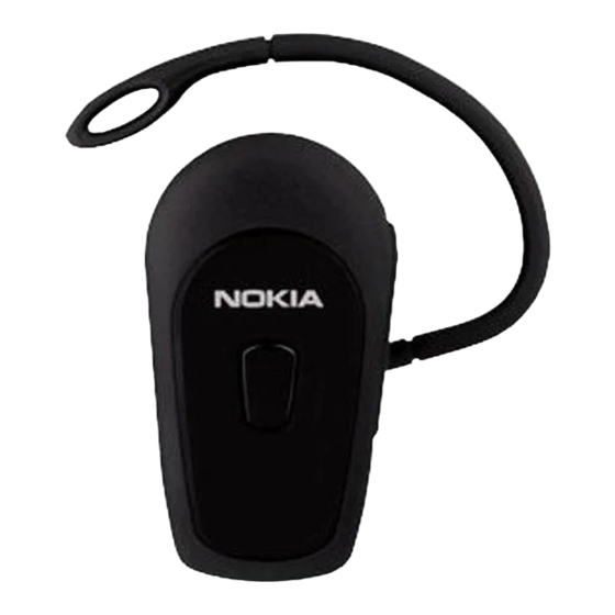 Nokia BH-205 Bedienungsanleitung