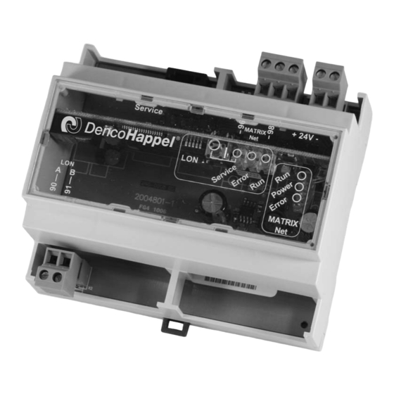 DencoHappel MATTRIX.LON Betriebsanleitung