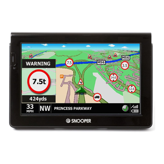 Snooper S7000 Bedienungsanleitung