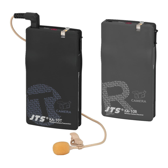 Monacor International JTS KA-10/1PACK Bedienungsanleitung