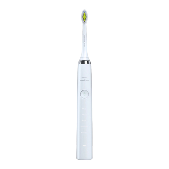 Philips Sonicare DiamondClean 300 Serie Bedienungsanleitung