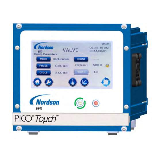 Nordson EFD PICO Toµch Betriebsanleitung