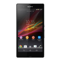 Sony Xperia Z Bedienungsanleitung