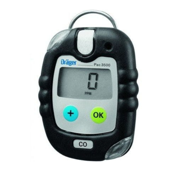 Dräger Pac 7000 CO Kurzanleitung