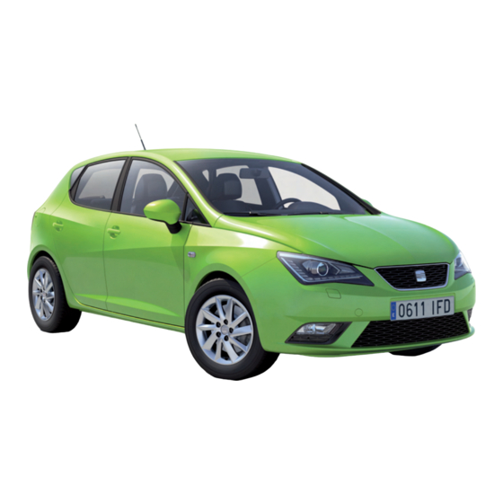Seat Ibiza 2012 Betriebsanleitung