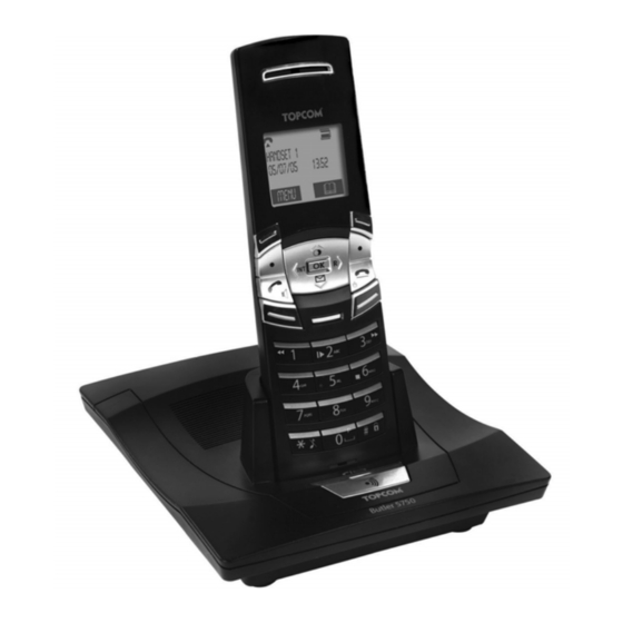 Topcom Butler 5750 Bedienungsanleitung