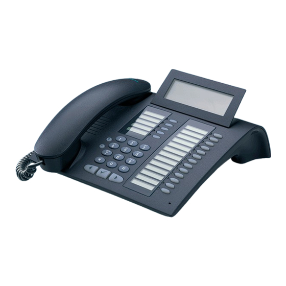 Siemens optiPoint 420 advance Bedienungsanleitung