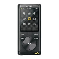 Sony NWZ-E454 Kurzanleitung