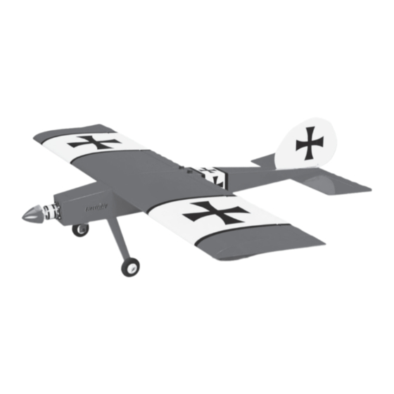 Hobbico GPMA1574 ELECTROSTIK EP ARF Montageanleitung Und Bedienungsanleitung