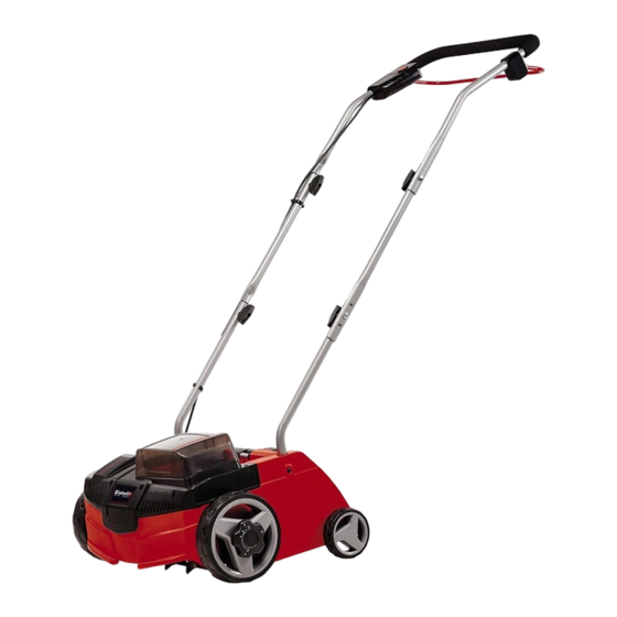 EINHELL GC-SC 36/31 Li-Solo Originalbetriebsanleitung
