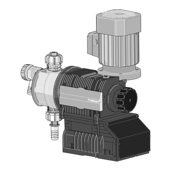 ProMinent Sigma/ 1 Basistyp S1Ba Betriebsanleitung