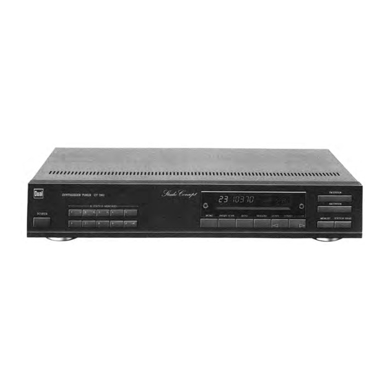 Dual CT 7060 Serviceanleitung