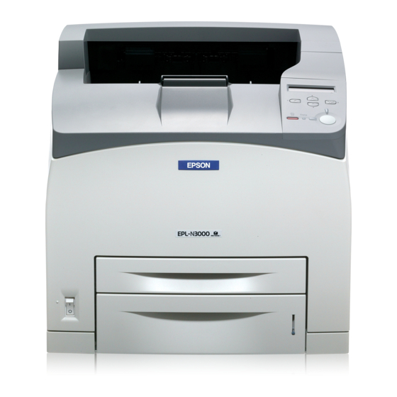 Epson EPL-N3000 Installationshandbuch