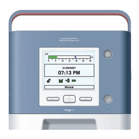 Philips Trilogy200 Kurzanleitung