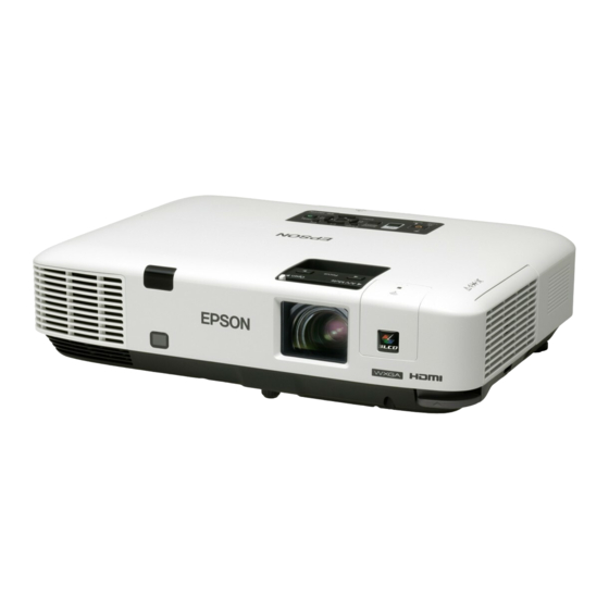 Epson EB-1925W Bedienungsanleitung