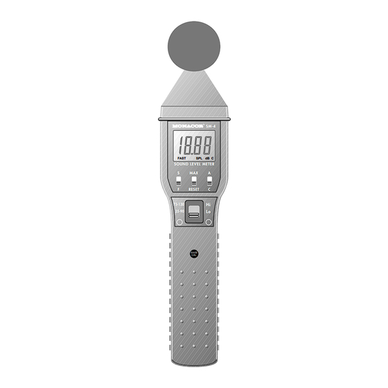 Monacor SM-4 Bedienungsanleitung