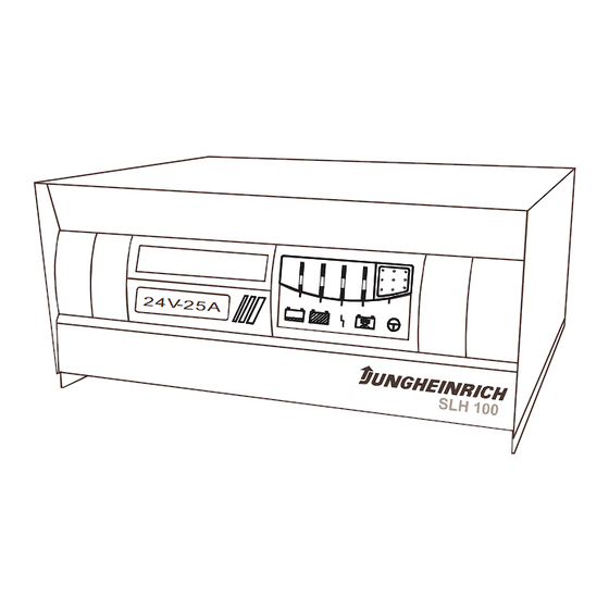 Jungheinrich SLH 100 Betriebsanleitung