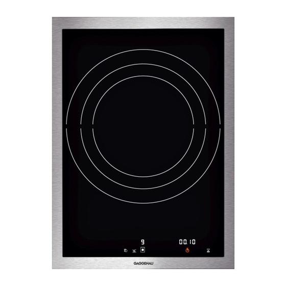 Gaggenau VI 414 Gebrauchsanleitung