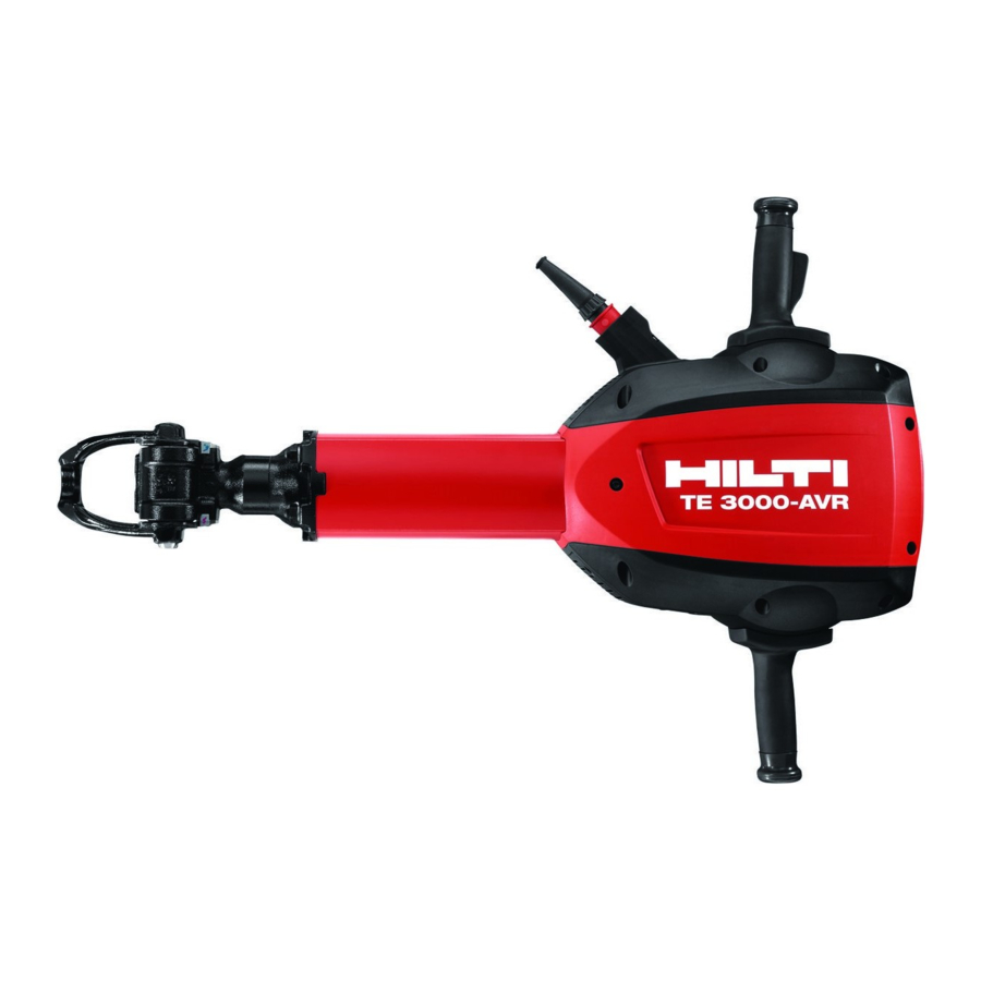 Hilti TE 3000-AVR Handbuch