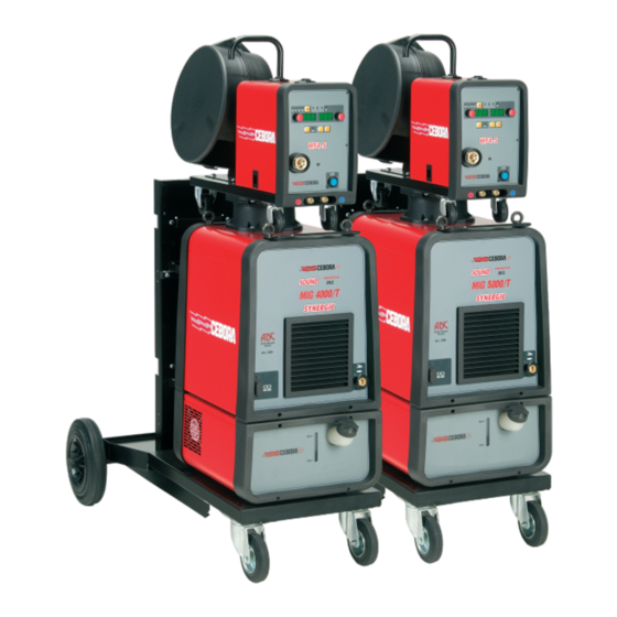 Cebora Sound Mig 4000/T Synergic Handbuch