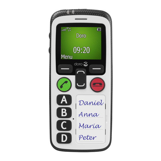Doro Secure 580IUP Installationshandbuch