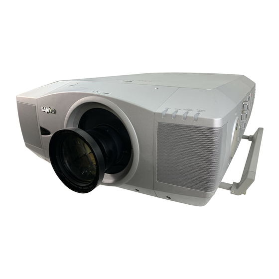 Sanyo PLC-XF41 Bedienungsanleitung