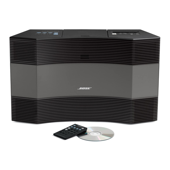 Bose ACOUSTIC WAVE Bedienungsanleitung