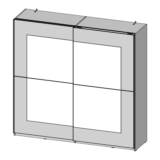 Forte FALDO FLDS822X2 Montageanleitung