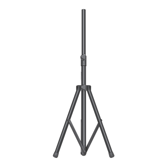 Turbosound TSTAND-01 Kurzanleitung