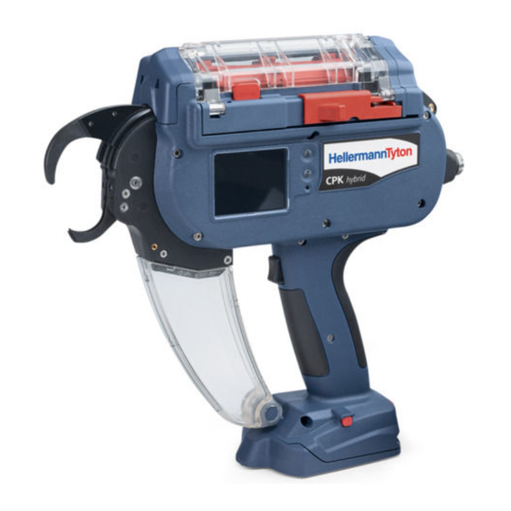 HellermannTyton Autotool CPK hybrid Betriebsanleitung
