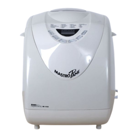FUST PRIMOTECQ BB 1058 MastroPane Bedienungsanleitung