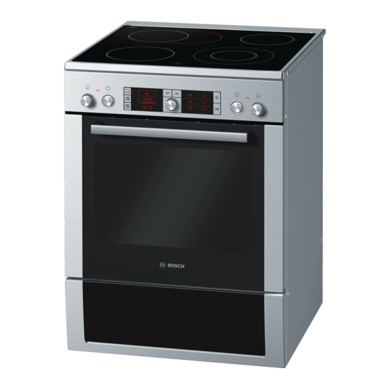 Bosch HCE854453 Kurzanleitung