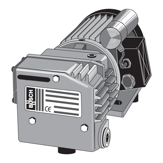 Busch R 5 0004 B Installation Und Betriebsanleitung